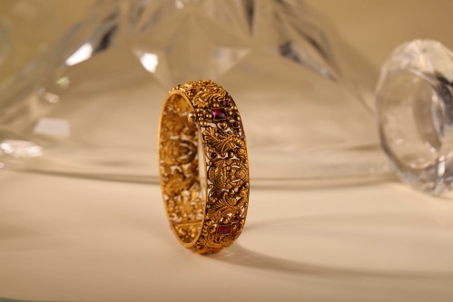Temple gold Nagas jewellery at JJ Jewellers